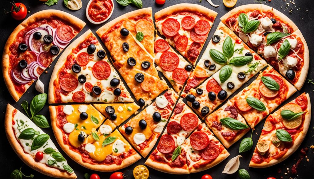 globale Ikone der Pizza
