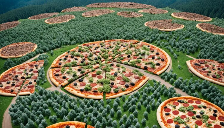 Umweltauswirkungen der Pizza